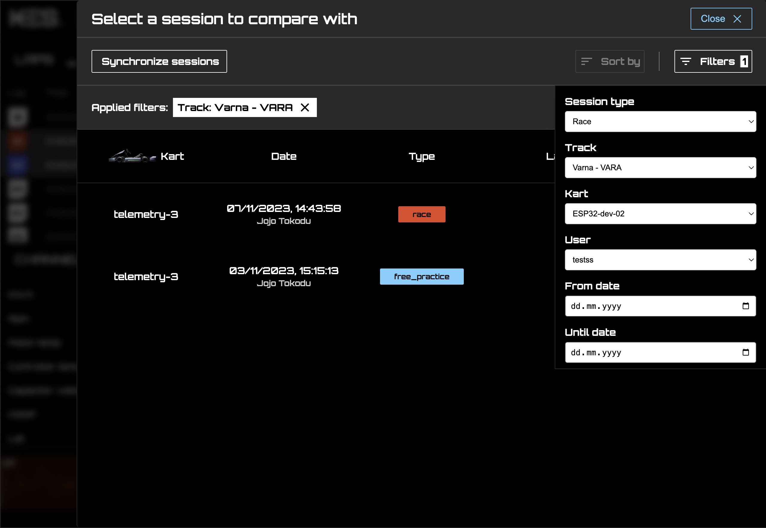 GoKart Telemetry screenshot 10