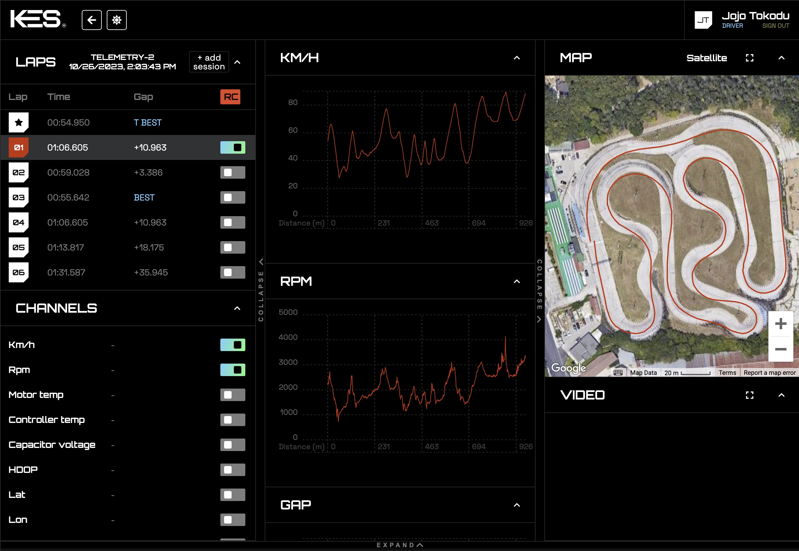 GoKart Telemetry screenshot 5